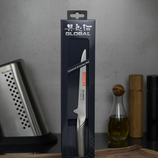 Global G - 21 Flexible Boning Knife - 16cm - Gourmet Gear