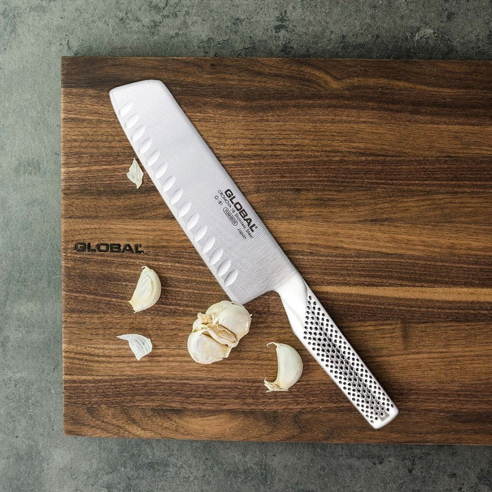 Global G - 81 Vegetable Knife Fluted 18cm - Gourmet Gear