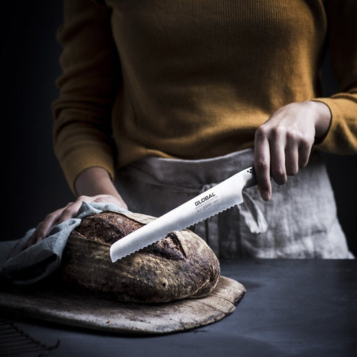 Global G - 9 Bread Knife 22cm - Gourmet Gear
