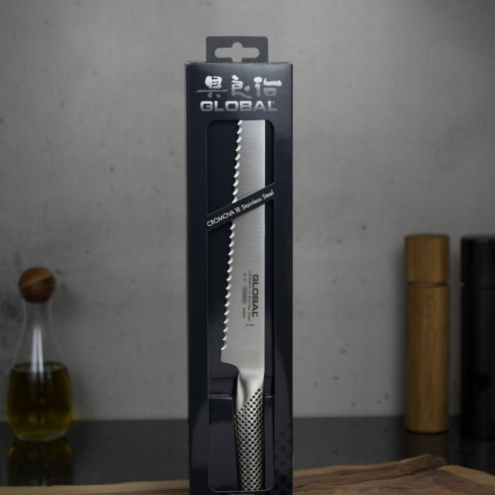 Global G - 9 Bread Knife 22cm - Gourmet Gear
