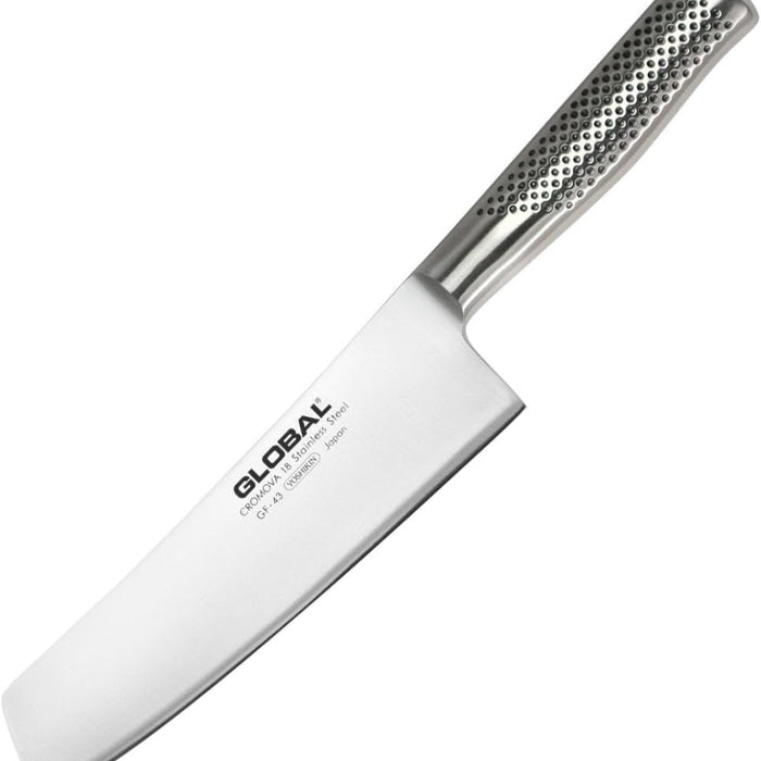 Global GF - 43 Vegetable Chopper / Nakiri Knife 20cm - Gourmet Gear