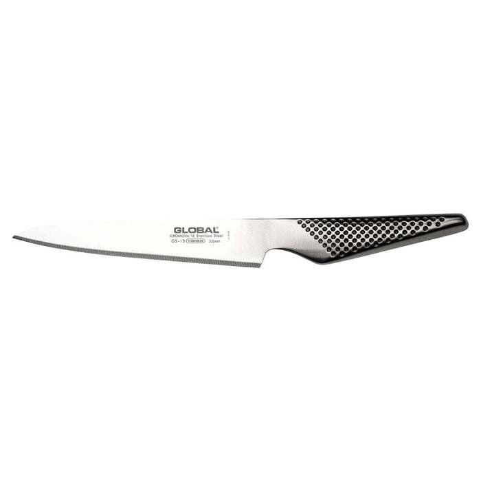 Global GS - 13 Utility Knife Serrated 15cm - Gourmet Gear