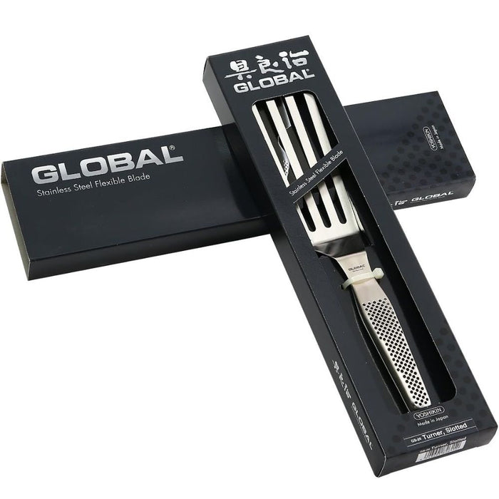 Global GS - 26 Slotted Spatula Flexible/Turner - Gourmet Gear