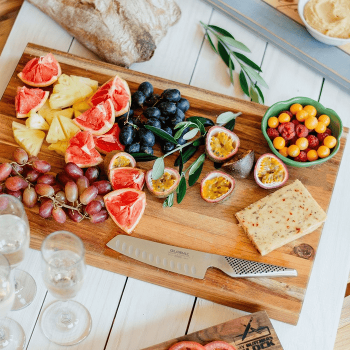 Global GS - 91 Vegetable Knife Fluted 14cm - Gourmet Gear