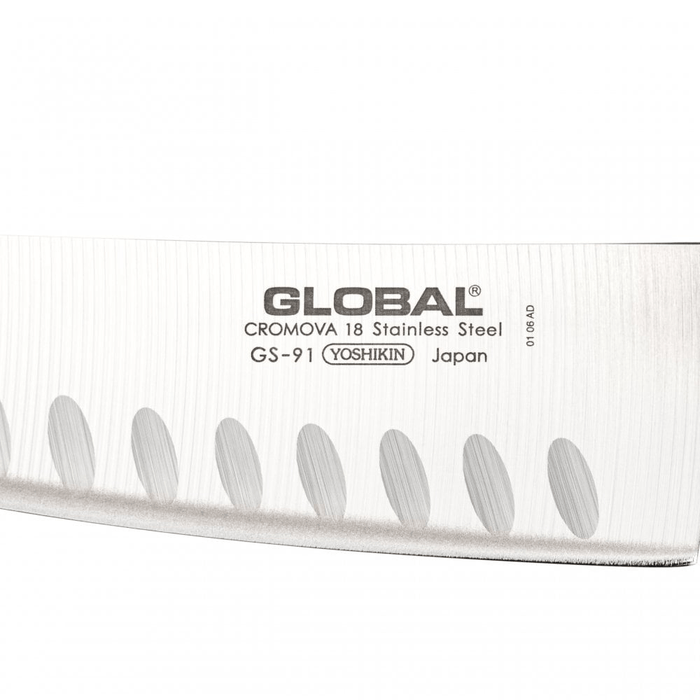 Global GS - 91 Vegetable Knife Fluted 14cm - Gourmet Gear
