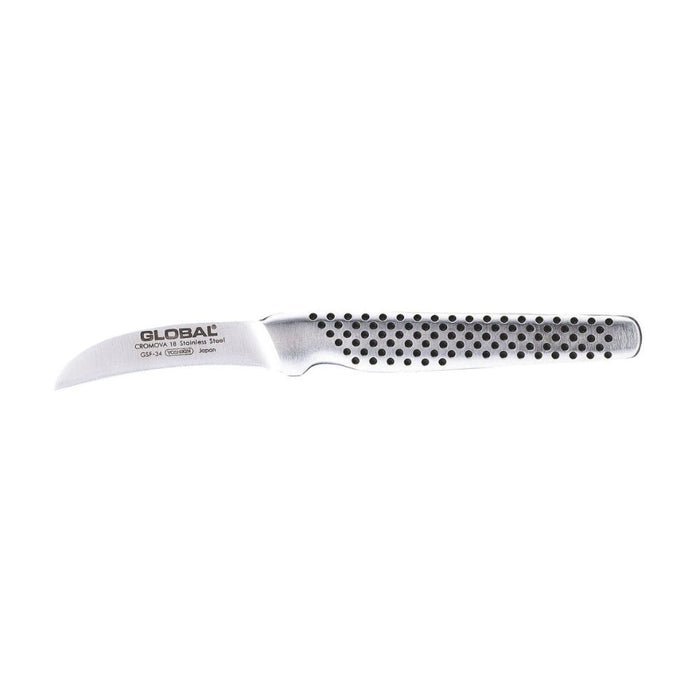 Global GSF - 34 Peeling Knife Curved/Birds Beak 5cm - Gourmet Gear
