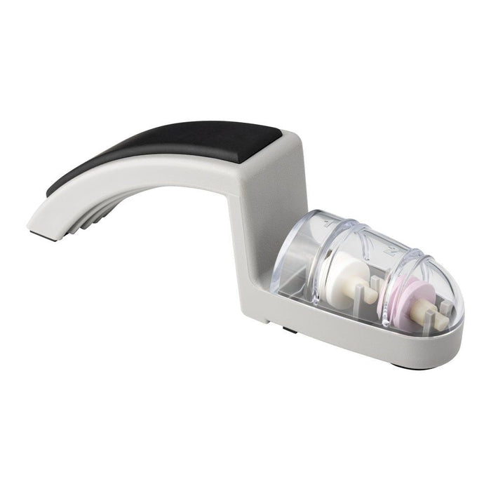 Global MinoSharp Ceramic Water Sharpener Black & Gray - Gourmet Gear