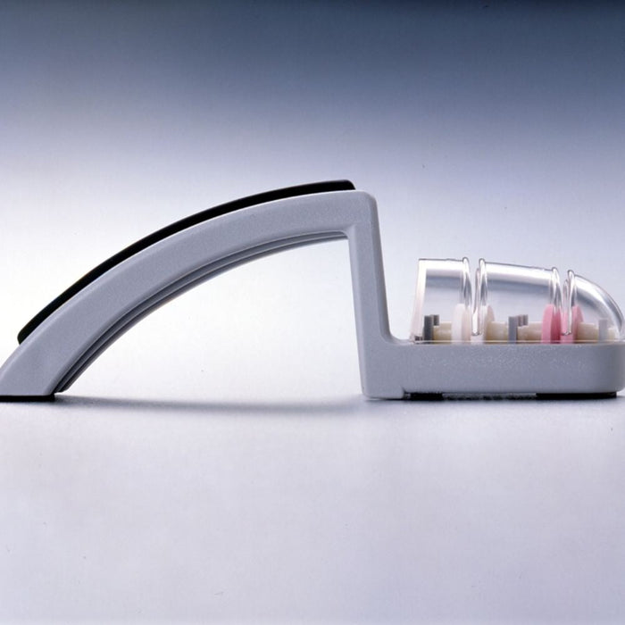 Global MinoSharp Ceramic Water Sharpener Black & Gray - Gourmet Gear