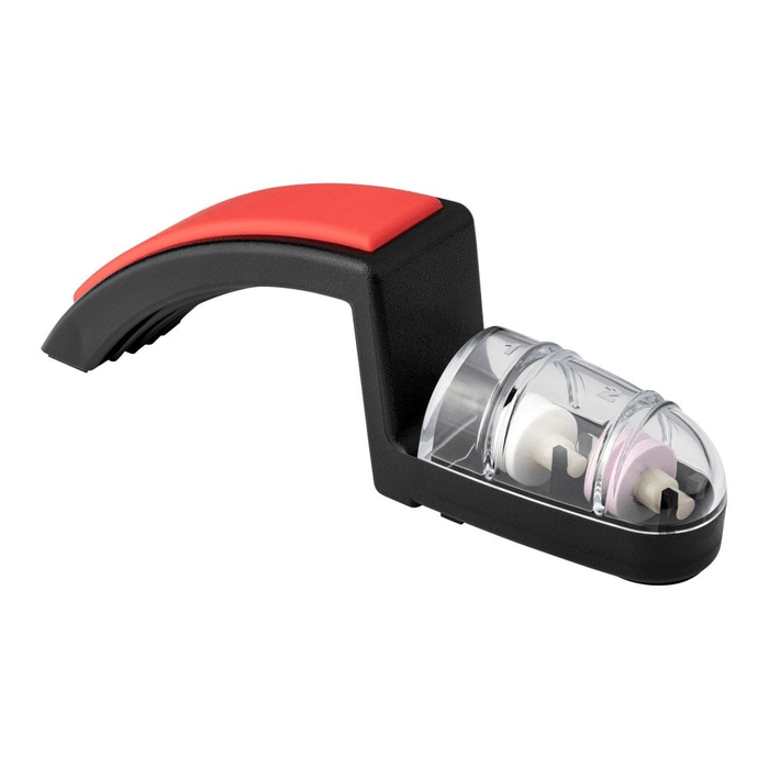 Global MinoSharp Ceramic Water Sharpener Black & Red - Gourmet Gear