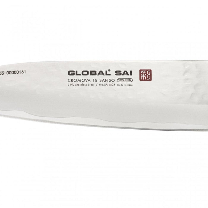 Global SAI - 03 Santoku Knife 13.5cm - Gourmet Gear