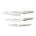 Global SAI 3 - Piece Kitchen Knife Set - Gourmet Gear