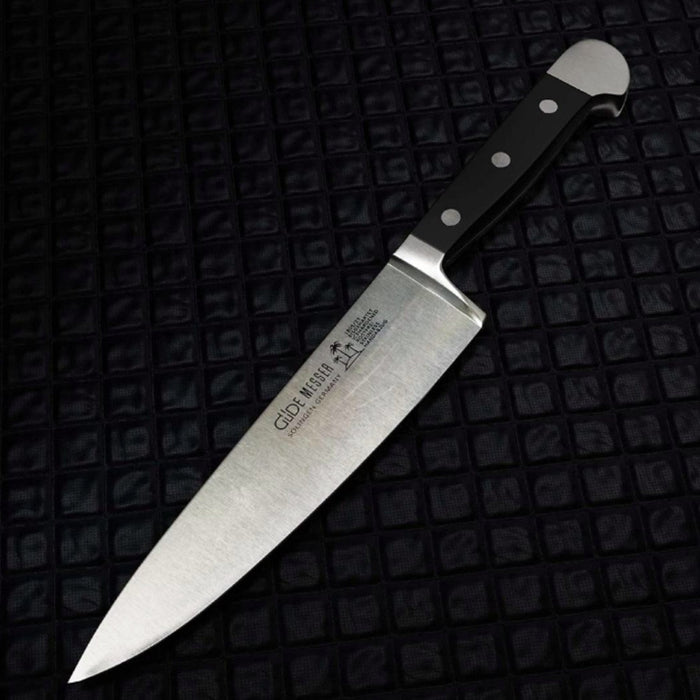 Guede Alpha Black Chef's Knife 21cm - Gourmet Gear