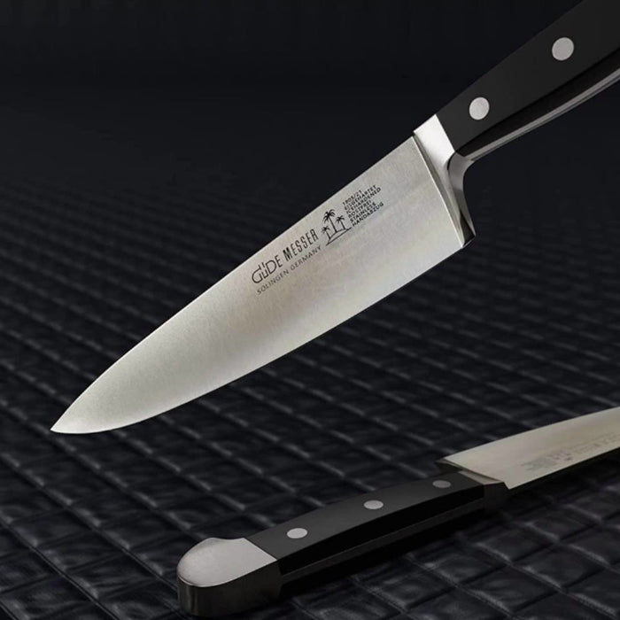 Guede Alpha Black Chef's Knife 21cm - Gourmet Gear