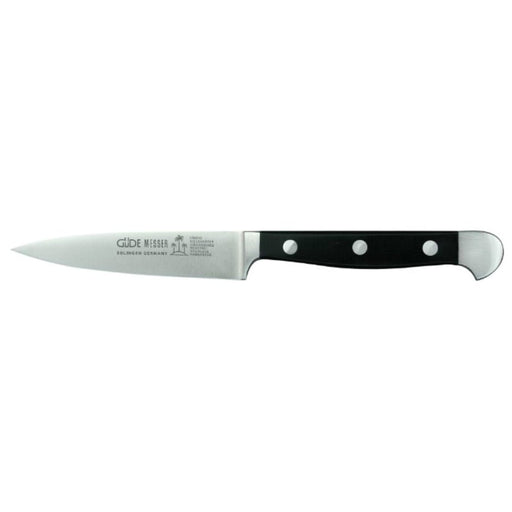 Guede Alpha Black Paring Knife 10cm - Gourmet Gear