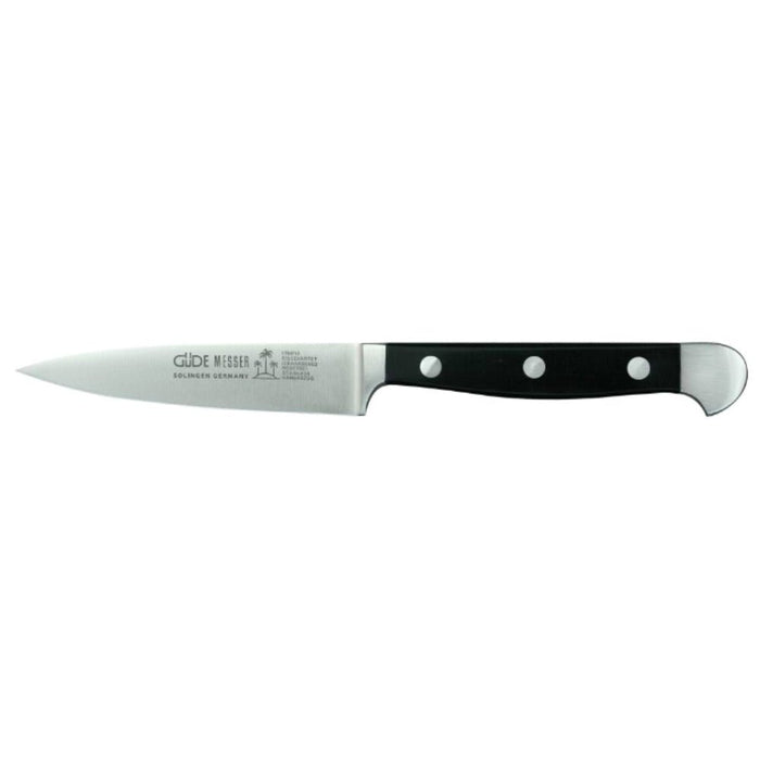 Guede Alpha Black Paring Knife 10cm - Gourmet Gear