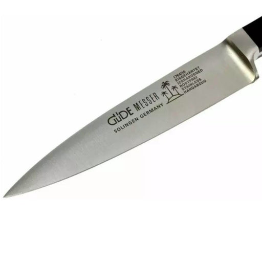 Guede Alpha Black Paring Knife 10cm - Gourmet Gear