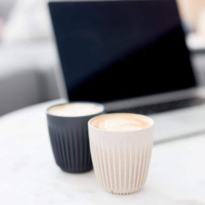 Huskee 235ml Cup Charcoal, Single - 2 Colours - Gourmet Gear