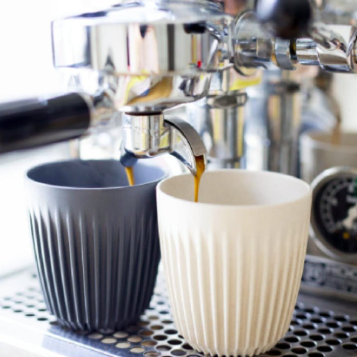 Huskee Reusable On - the - Go Coffee Cup Set - Set of 4 - 350ml - Gourmet Gear