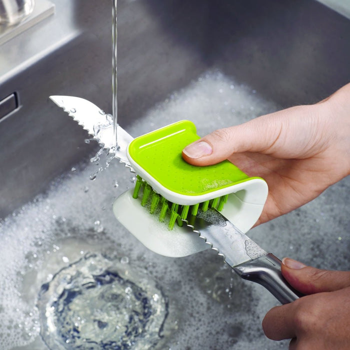 Joseph Joseph BladeBrush Knife Cleaner - Green - Gourmet Gear
