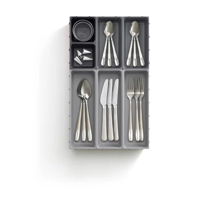Joseph Joseph Blox™ 7 - piece Drawer Organiser Set - Grey - Gourmet Gear