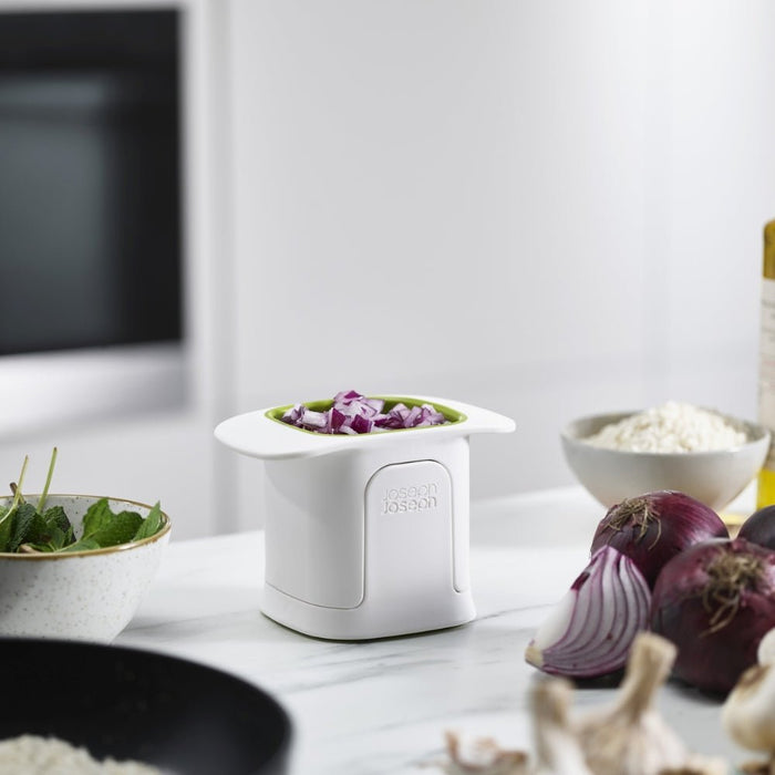 Joseph Joseph ChopCup™ Vegetable Chopper - White - Gourmet Gear