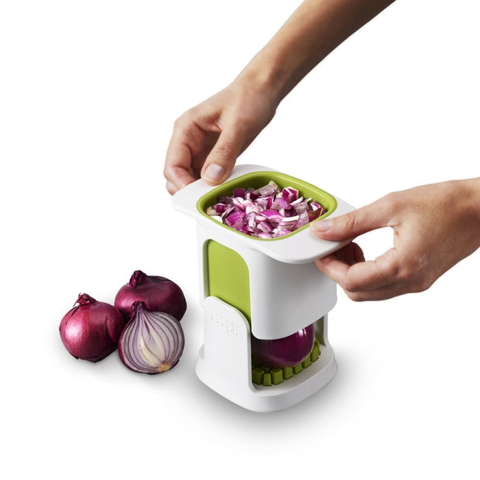 Joseph Joseph ChopCup™ Vegetable Chopper - White - Gourmet Gear