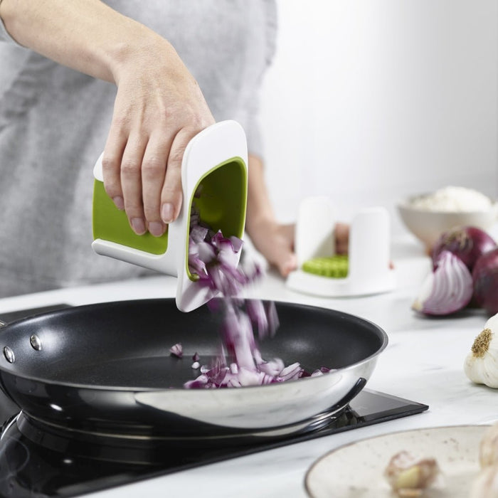 Joseph Joseph ChopCup™ Vegetable Chopper - White - Gourmet Gear