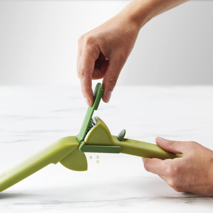 Joseph Joseph CleanForce™ Garlic Press - Green - Gourmet Gear