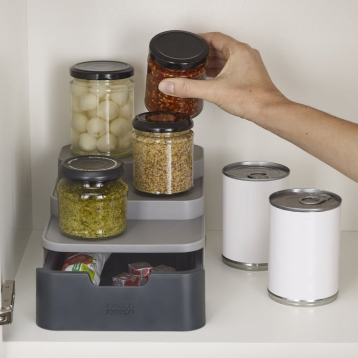 Joseph Joseph CupboardStore™ Compact Tiered Organiser - Gourmet Gear