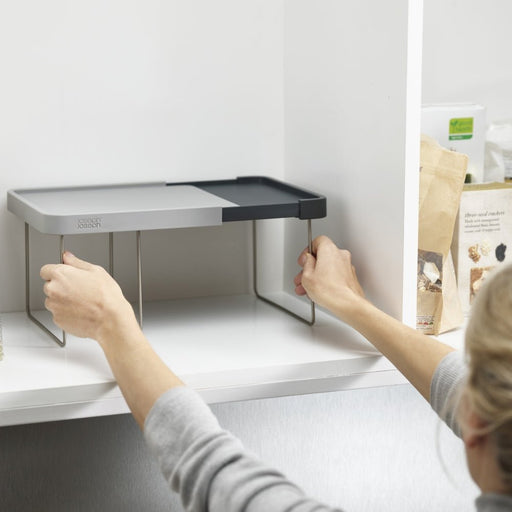 Joseph Joseph CupboardStore™ Expandable Shelf - Grey - Gourmet Gear