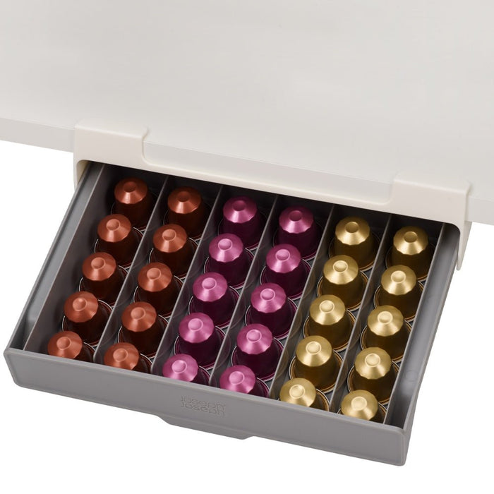 Joseph Joseph CupboardStore™ Under - shelf Coffee Pod Drawer - Gourmet Gear