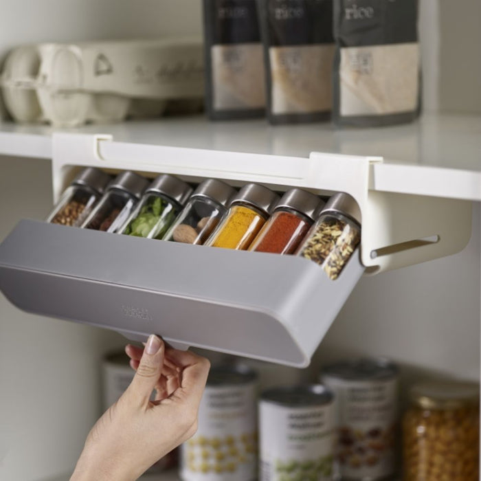 Joseph Joseph CupboardStore™ Under - Shelf Spice Rack - Gourmet Gear