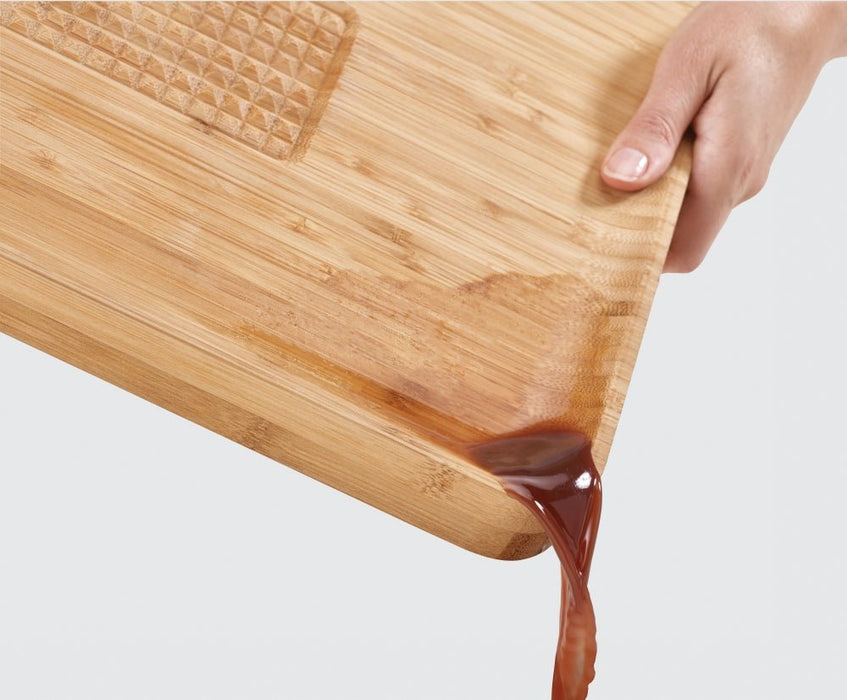 Joseph Joseph Cut&Carve™ Bamboo Cutting Board - Gourmet Gear