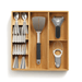 Joseph Joseph DrawerStore™ Bamboo Cutlery, Utensil & Gadget Organiser - Gourmet Gear