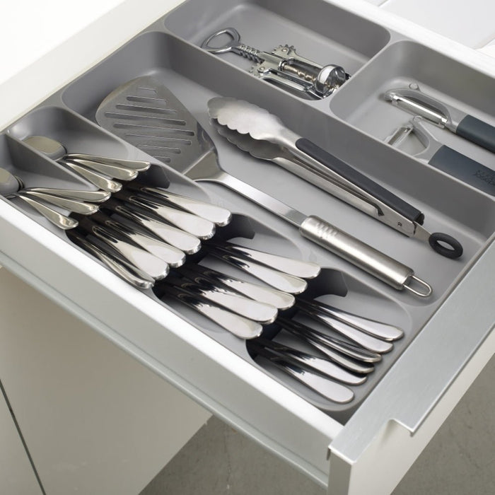 Joseph Joseph DrawerStore™ Cutlery, Utensil and Gadget Organiser - Grey - Gourmet Gear