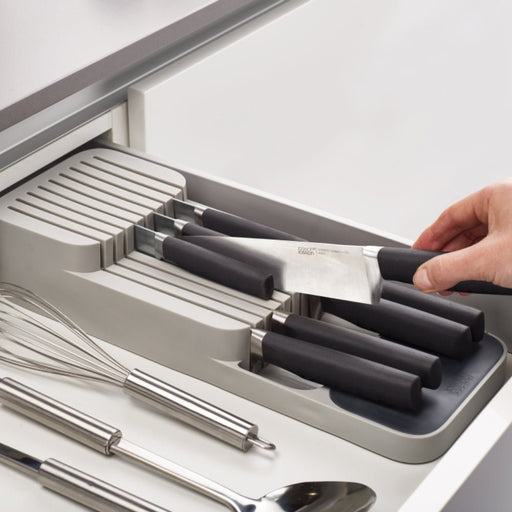 Joseph Joseph DrawerStore™ Knife Organiser - Grey - Gourmet Gear