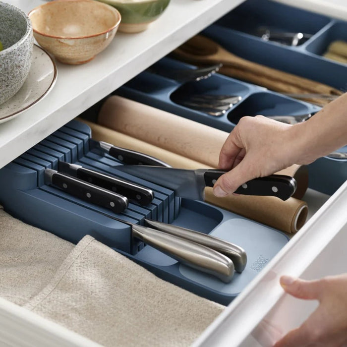 Joseph Joseph DrawerStore™ Knife Organiser - Sky (Editions) - Gourmet Gear