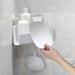 Joseph Joseph EasyStore™ Corner Shower Shelf with Removable Mirror – White - Gourmet Gear