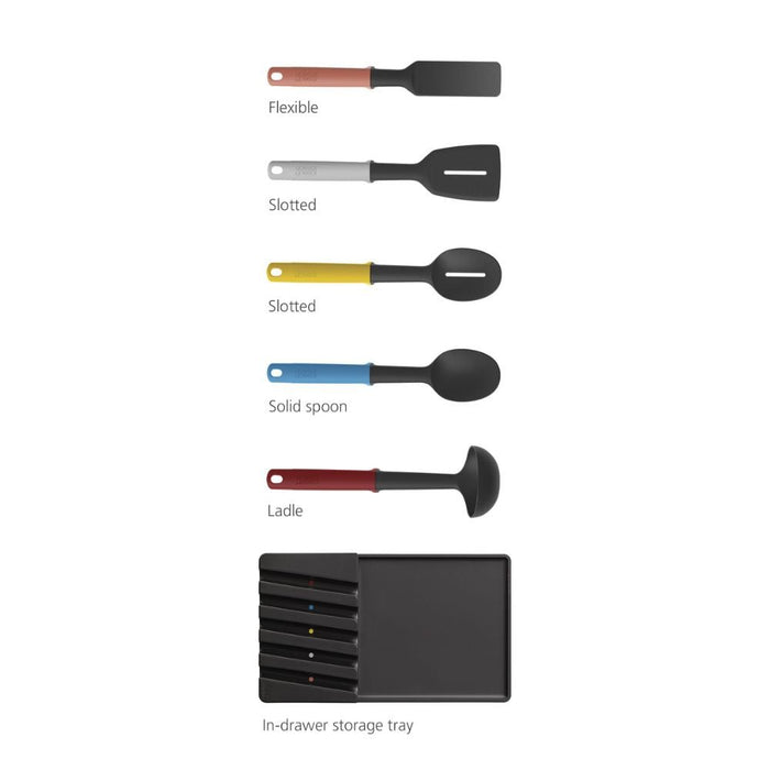 Joseph Joseph Elevate™ 5 - Piece In - Drawer Utensil Set - Gourmet Gear