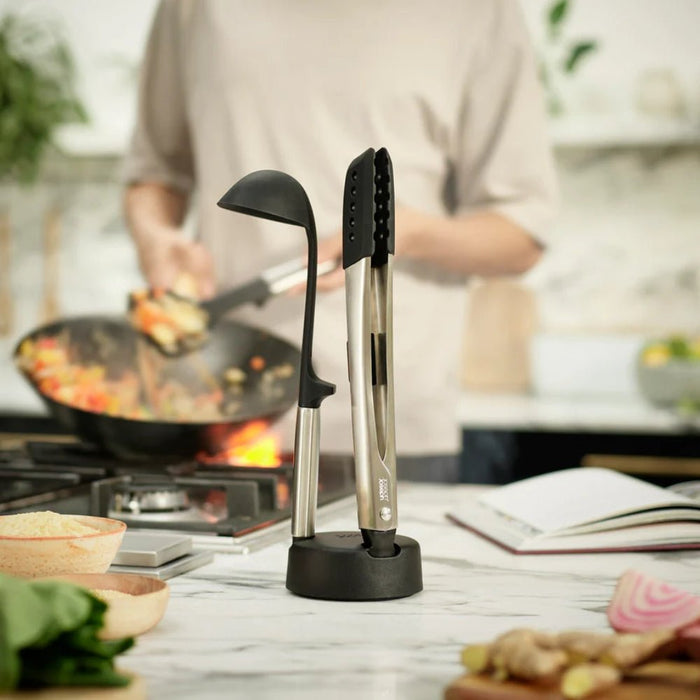 Joseph Joseph Elevate™ Fusion 3 - Piece Stainless - Steel Utensil Set - Gourmet Gear