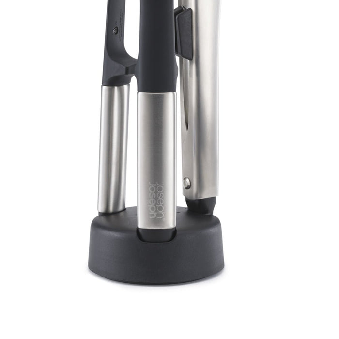 Joseph Joseph Elevate™ Fusion 3 - Piece Stainless - Steel Utensil Set - Gourmet Gear