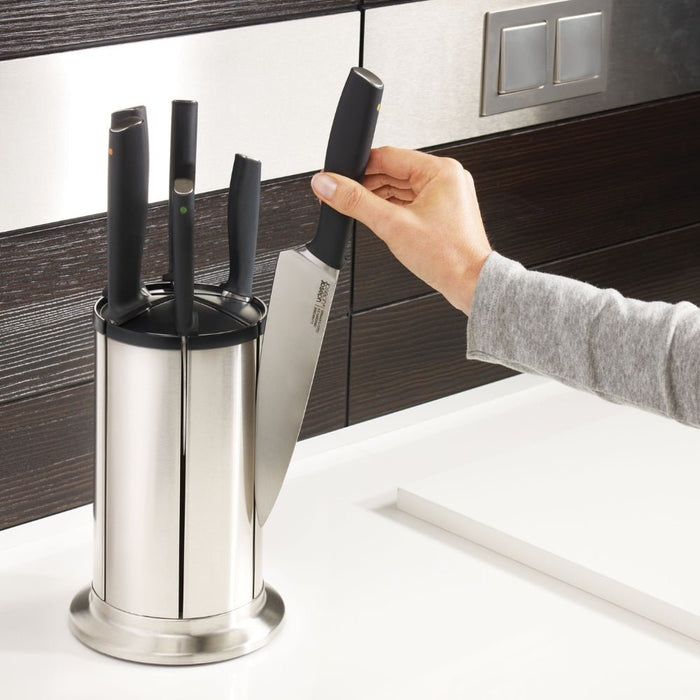 Joseph Joseph Elevate™ Knives Steel Carousel 6pc Set - Gourmet Gear