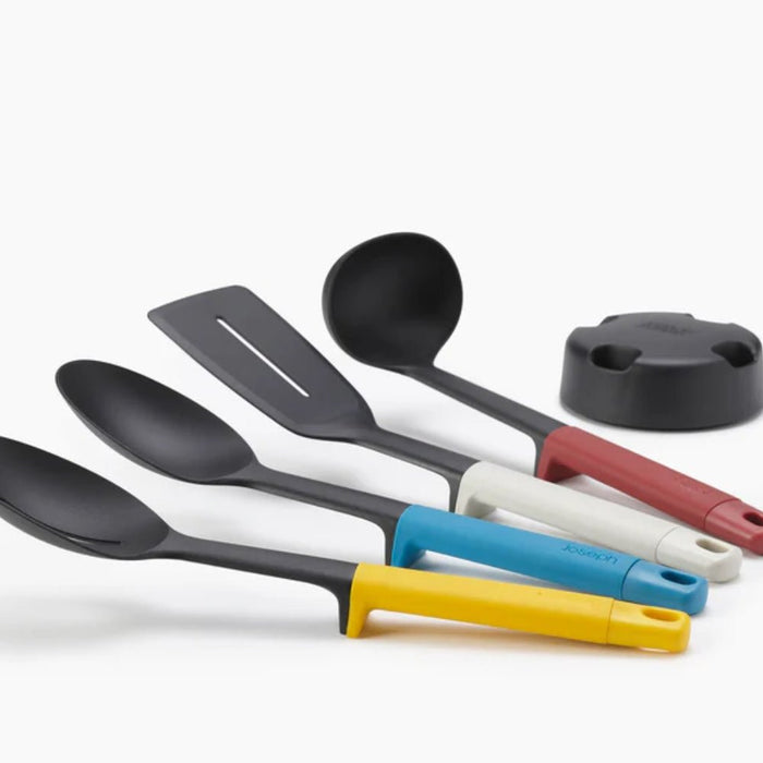 Joseph Joseph Elevate™ Slim 4 - Piece Utensil Set with Storage Stand - Gourmet Gear