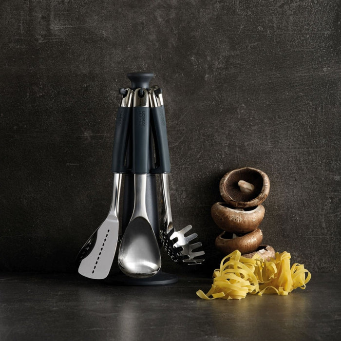 Joseph Joseph Elevate™ Steel Carousel 6 - piece Utensil Set - Gourmet Gear