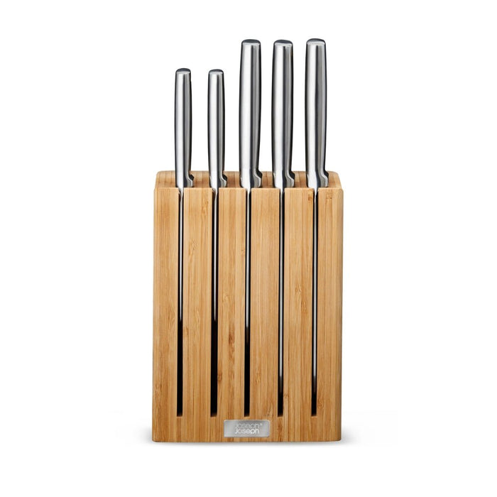Joseph Joseph Elevate™ Steel Knives Bamboo 5 - Piece Set - Gourmet Gear