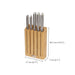 Joseph Joseph Elevate™ Steel Knives Bamboo 5 - Piece Set - Gourmet Gear