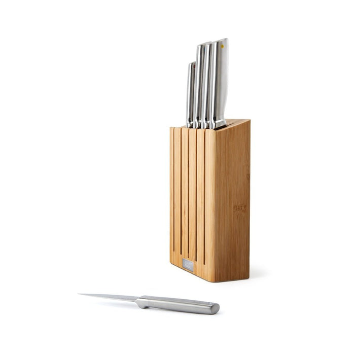 Joseph Joseph Elevate™ Steel Knives Bamboo 5 - Piece Set - Gourmet Gear