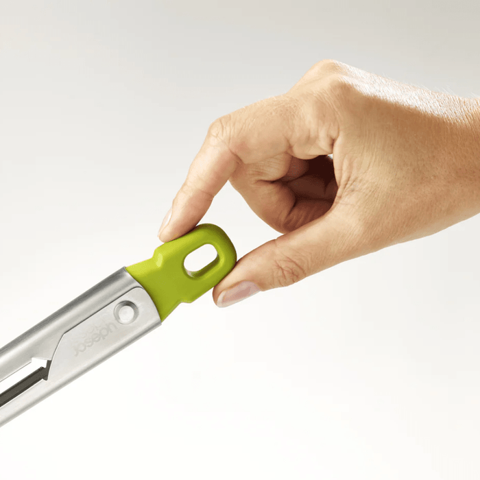 Joseph Joseph Elevate™ Steel Slimline Tongs - Green - Gourmet Gear