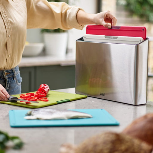 Joseph Joseph Folio™ Icon Steel 4pc Multicolour Chopping Board Set - Gourmet Gear