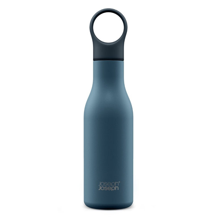 Joseph Joseph Loop™ Vacuum Insulated Water Bottle 500ml - Coral & Blue - Gourmet Gear